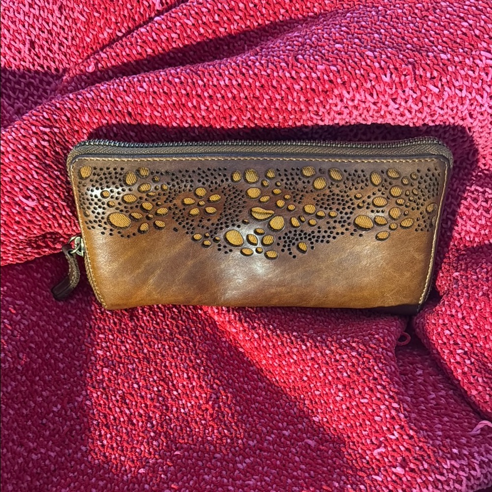Brown Leather Women's Wallet